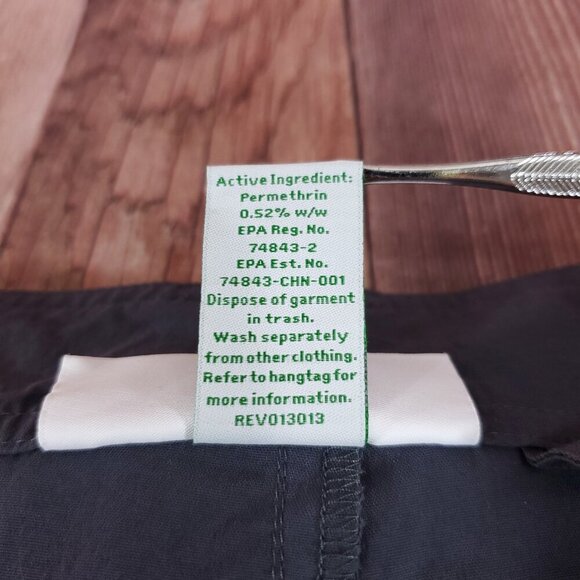 NWT Exofficio Womens Size 14 Bugsaway Vianna Pants Gray Roll Up Leg Stretch - Picture 12 of 15